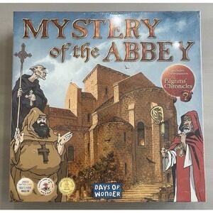 Days of Wonder Mystery of the Abbey+Pilgrims Chronicles SEALED Expansion Game